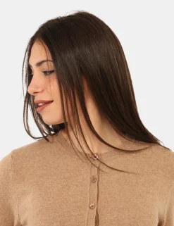 Cardigan Rue De Clerie Luxury Marrone