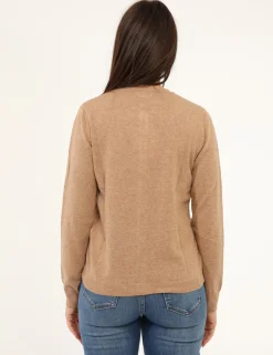 Cardigan Rue De Clerie Luxury Marrone