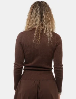Cardigan Rue De Clerie Marrone