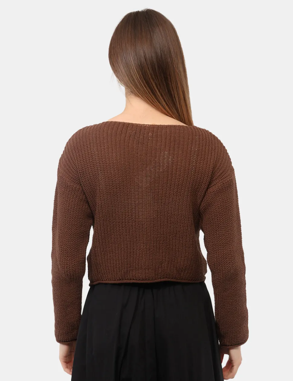 Cardigan Rue De Clerie Marrone