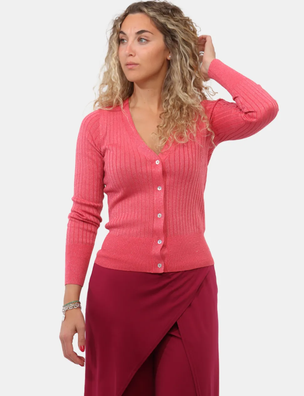 Cardigan Rue De Clerie Rosa