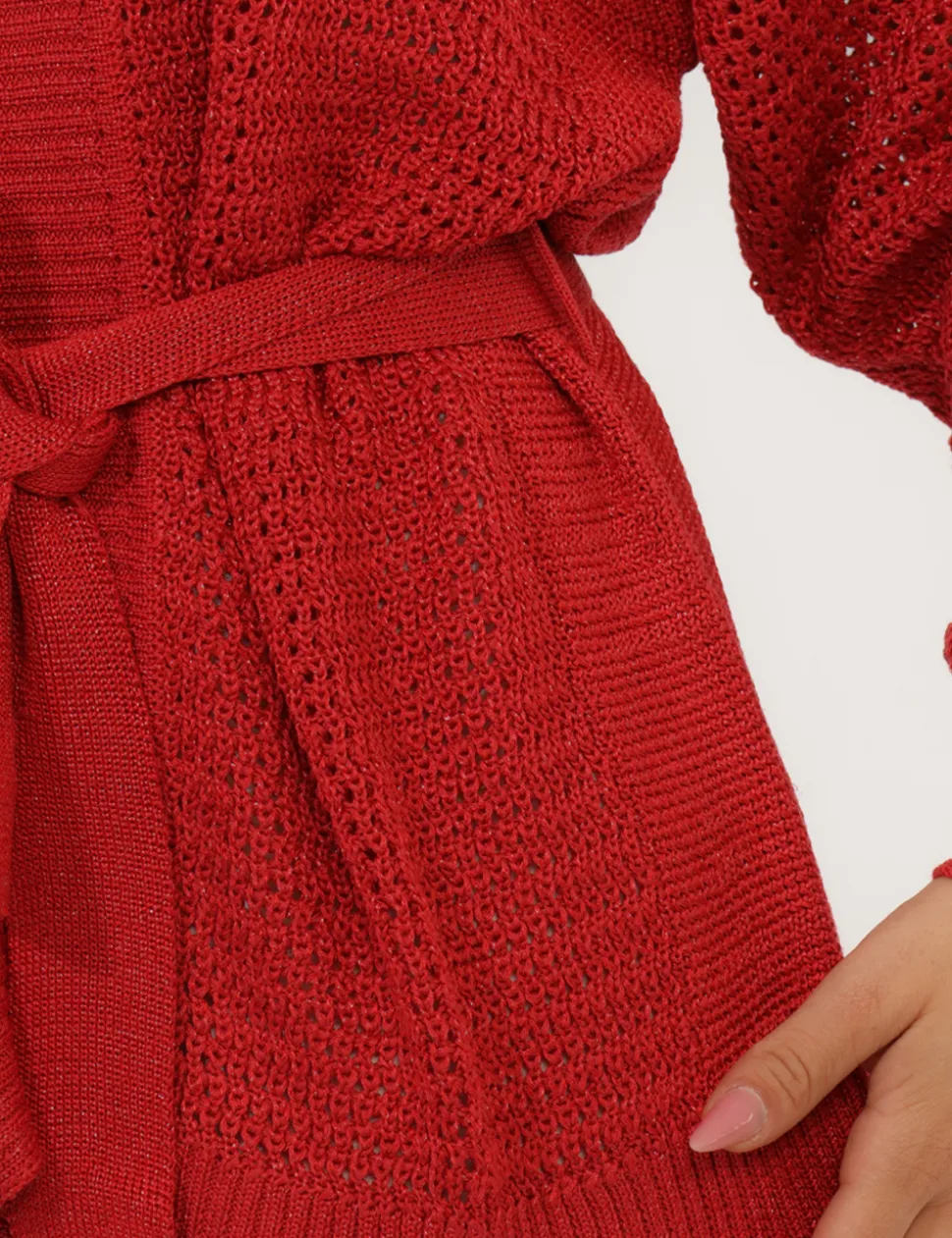 Cardigan Rue De Clerie Rosso
