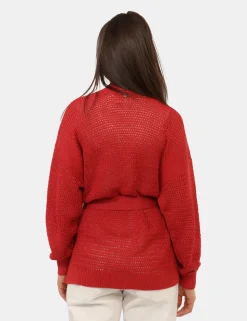 Cardigan Rue De Clerie Rosso