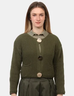 Cardigan Rue De Clerie Verde