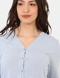 Cardigan Sandro Ferrone Azzurro