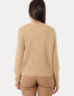 Cardigan Sandro Ferrone Beige