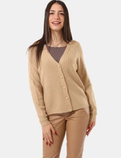Cardigan Sandro Ferrone Beige