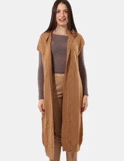 Cardigan Sandro Ferrone Beige