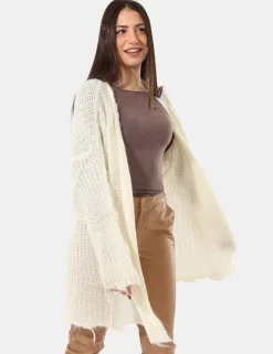 Cardigan Sandro Ferrone Bianco