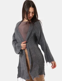 Cardigan Sandro Ferrone Grigio
