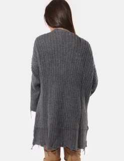 Cardigan Sandro Ferrone Grigio