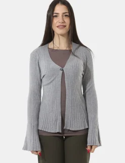 Cardigan Sandro Ferrone Grigio