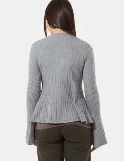 Cardigan Sandro Ferrone Grigio