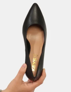 Decolleté Keys Nera