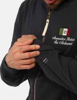 Felpa Aeronautica Italiana Blu