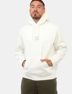Felpa Armani Exchange Bianca