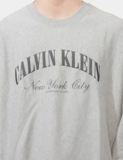 Felpa Calvin Klein Grigia