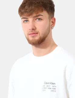 Felpa Calvin Klein Panna