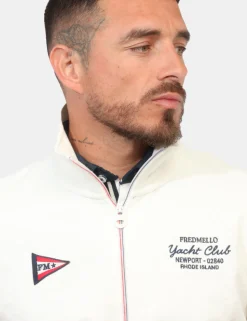 Felpa Fred Mello Bianca