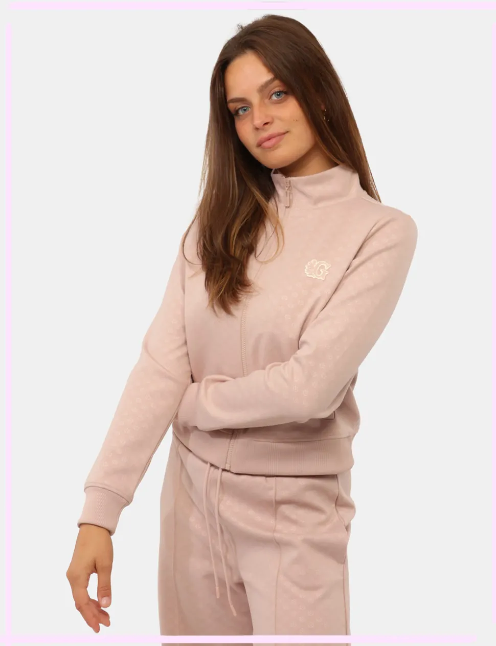 Felpa Guess Rosa tg.S