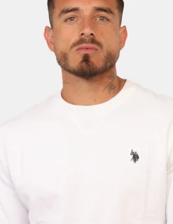 Felpa U.S. Polo Assn. Bianco