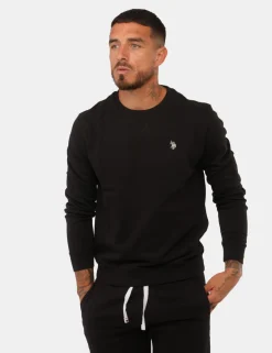 Felpa U.S. Polo Assn. Nera