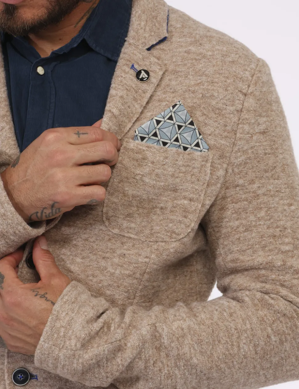 Giacca Fred Mello Beige