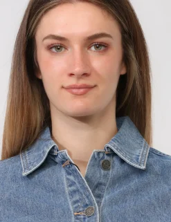 Giacca in jeans Desigual Azzurro