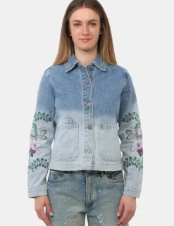 Giacca in jeans Desigual Azzurro
