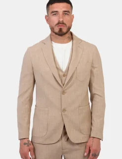 Giacca Prj22. Beige