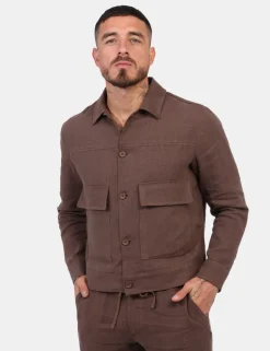 Giacca Prj22. Marrone