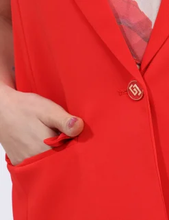Gilet Gaudi Rosso taglia 42