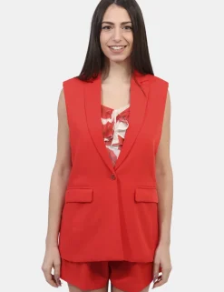 Gilet Gaudi Rosso taglia 42