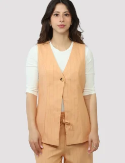 Gilet Materica Arancione