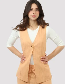 Gilet Materica Arancione