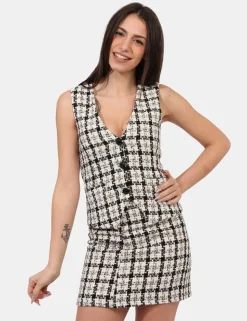 Gilet Materica Bianco