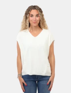 Gilet Materica Bianco