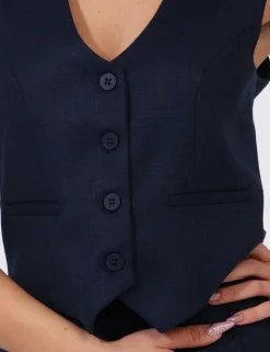 Gilet Materica Blu