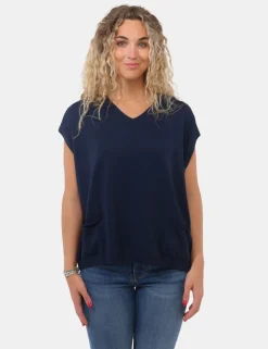 Gilet Materica Blu
