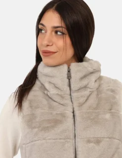 Gilet Materica Grigio
