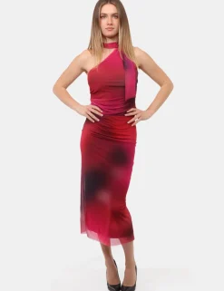 Gonna Desigual Rosso