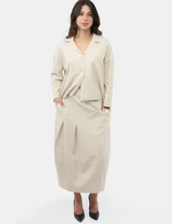 Gonna Rue De Clerie Beige
