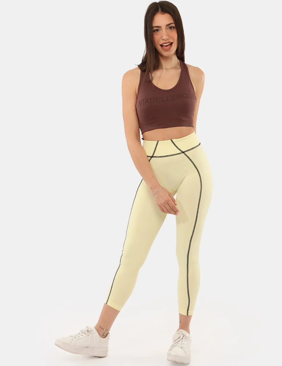 Leggings Via Delle Rose Gialli
