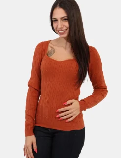 Maglia Materica Arancione