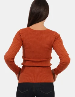 Maglia Materica Arancione
