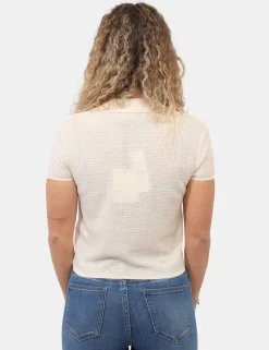 Maglia Materica Bianca