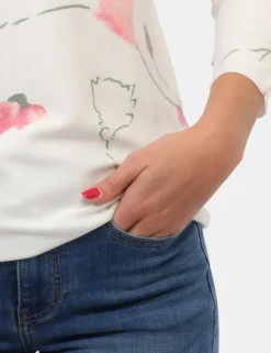 Maglia Materica Bianca