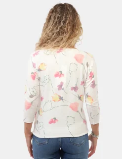 Maglia Materica Bianca