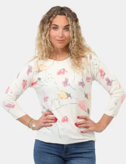 Maglia Materica Bianca