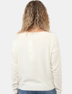 Maglia Materica Bianca